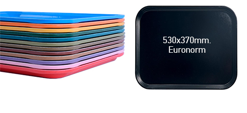 Dienbladen Cambro Camtray afm. 530x370mm. - Euronorm